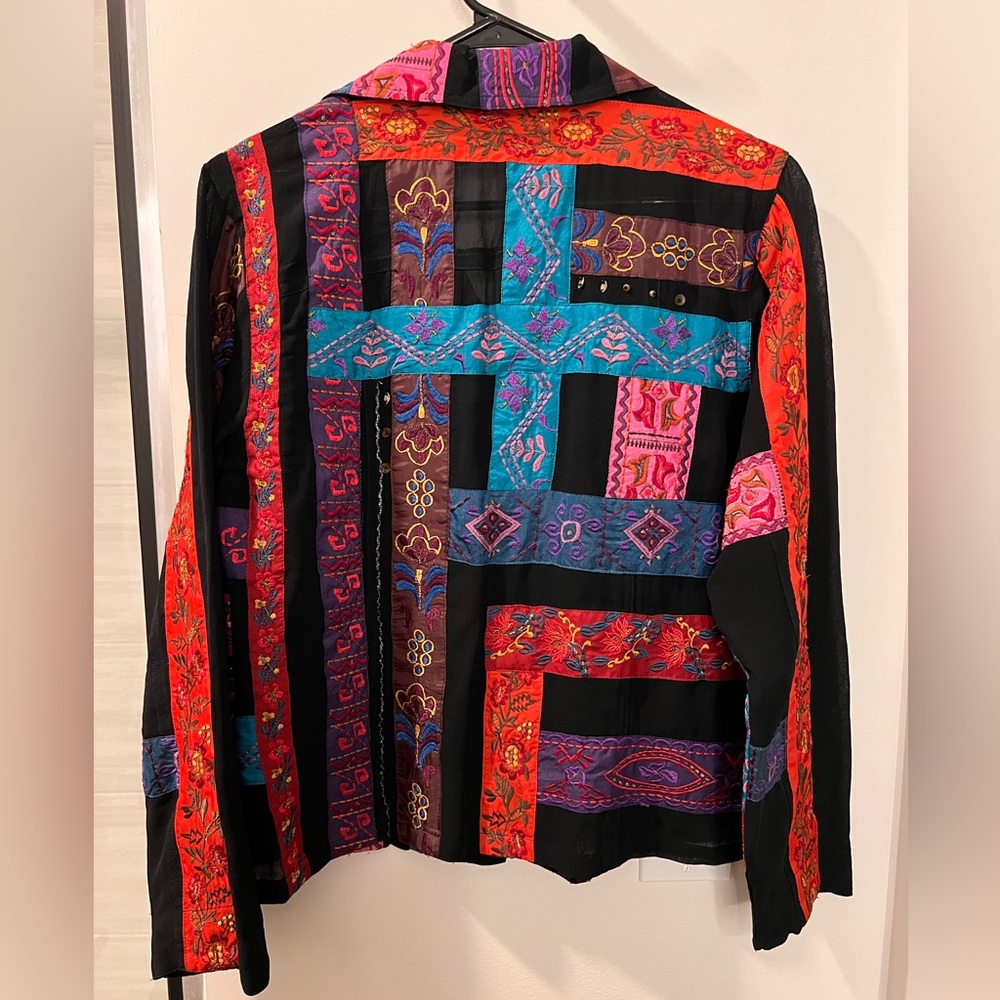 Vintage Chico’s Patchwork Jacket - image 2